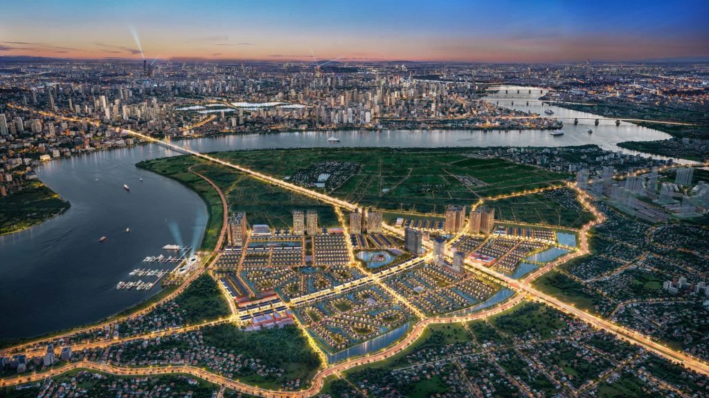 Alluvia City về đêm